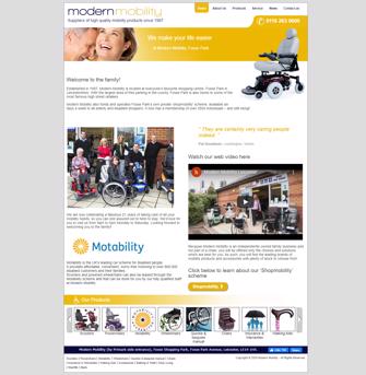 Modern Mobility Website 